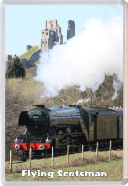 Flying Scotsman - Steam Train Engine - Jumbo Fridge Magnet Souvenir Gift Present