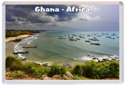 Ghana - Africa - Jumbo Fridge Magnet Souvenir Gift C5