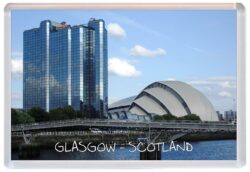 Glasgow - Scotland - Jumbo Fridge Magnet Souvenir Gift Present J1