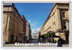 Glasgow - Scotland - Jumbo Fridge Magnet Souvenir Gift Present C4
