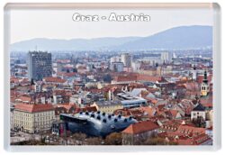 Graz - Austria - Jumbo Fridge Magnet Souvenir Gift Present E6