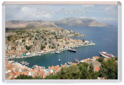 Symi - Greece - Jumbo Fridge Magnet Souvenir Gift Present Q2