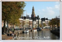 Groningen - Holland - Jumbo Fridge Magnet Souvenir Gift Present J1