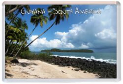 Guyana - Jumbo Fridge Magnet Souvenir Gift Present J1
