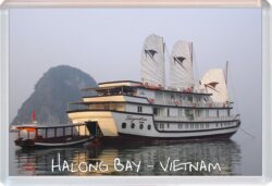 Halong Bay - Vietnam - Jumbo Fridge Magnet Souvenir Gift Present J2