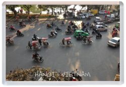 Hanoi - Vietnam - Jumbo Fridge Magnet Souvenir Gift Present J3
