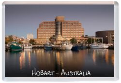 Hibart - Australia - Jumbo Fridge Magnet Souvenir Gift Present J2
