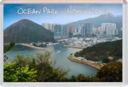 Ocean Park - Hong Kong - Jumbo Fridge Magnet Souvenir Gift Present J1
