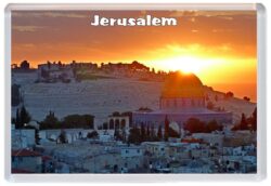Jerusalem - Israel - Jumbo Fridge Magnet Souvenir Gift Present G4
