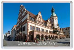 Leipzig - Germany - Jumbo Fridge Magnet/Magnets Souvenir Gift Present E2