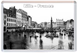 Lille - France - Jumbo Fridge Magnet Souvenir Gift Present E6