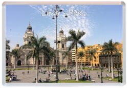 Lima - Peru - Jumbo Fridge Magnet Souvenir Gift Present H1