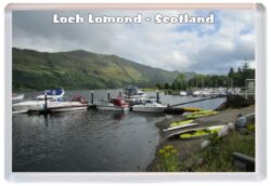 Loch Lomond - Scotland - Jumbo Fridge Magnet Souvenir Gift Present A1