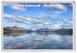 Loch Lomond - Scotland - Jumbo Fridge Magnet Souvenir Gift Present A23