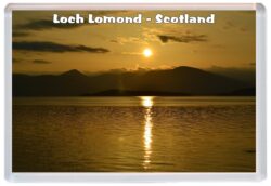 Loch Lomond - Scotland - Jumbo Fridge Magnet Souvenir Gift Present A2