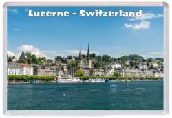 Lucerne - Switzerland - Jumbo Fridge Magnet Souvenir Gift G3