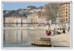 Lyon - France - Jumbo Fridge Magnet Souvenir Gift Present J3
