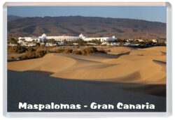 Maspalomas - Gran Canaria - Canary Islands - Jumbo Fridge Magnet Souvenir Gift Present C2