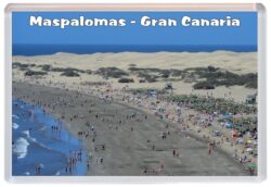 Maspalomas - Gran Canaria - Canary Islands - Jumbo Fridge Magnet Souvenir Gift Present C4