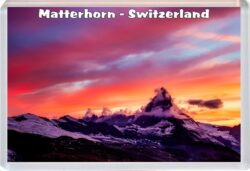 Matterhorn - Switzerland - Jumbo Fridge Magnet Souvenir Gift C3