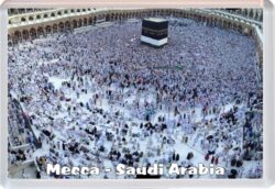 Mecca - Saudi Arabia - Jumbo Fridge Magnet Souvenir Gift Present G3