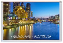 Melbourne - Australia - Jumbo Fridge Magnet Souvenir Gift Present J5