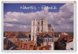 Nantes - France - Jumbo Fridge Magnet Souvenir Gift Present Q1