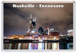 Nashville - Tennessee - USA - Jumbo Fridge Magnet Souvenir Gift Present G2