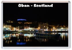 Oban - Scotland - Jumbo Fridge Magnet Souvenir Gift Present C3