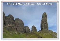 The Old Man of Storr - Isle of Skye - Scotland - Jumbo Fridge Magnet Souvenir Gift Present C4