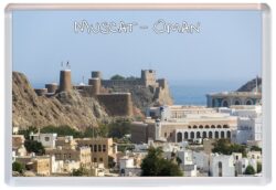 Muscat - Oman - Jumbo Fridge Magnet Souvenir Gift Present Q3