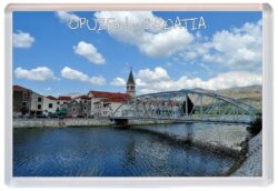 Opuzen - Croatia - Jumbo Fridge Magnet Souvenir Gift Present J1