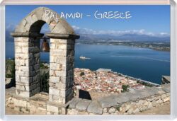 Palamidi - Greece - Jumbo Fridge Magnet Souvenir Gift Present L1