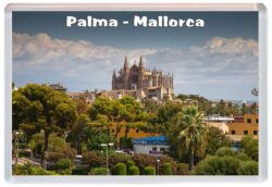 Palma - Mallorca - Balearic Islands - Spain - Jumbo Fridge Magnet Souvenir Gift Present C5