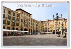 Palma - Mallorca - Balearic Islands - Spain - Jumbo Fridge Magnet Souvenir Gift Present C6