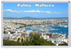 Palma - Mallorca - Balearic Islands - Spain - Jumbo Fridge Magnet Souvenir Gift Present C7