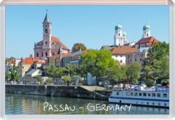 Passau - Germany - Jumbo Fridge Magnet/Magnets Souvenir Gift Present L1