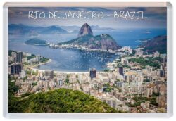 Rio de Janeiro - Brazil - Jumbo Fridge Magnet Souvenir Gift Present J3