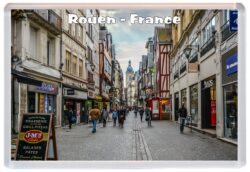 Rouen - France - Jumbo Fridge Magnet Souvenir Gift Present G2