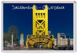 Sacramento - California - USA - Jumbo Fridge Magnet Souvenir Gift Present R1