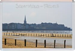 Saint Malo - France - Jumbo Fridge Magnet Souvenir Gift Present L3