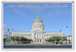 San Francisco - California - USA - Jumbo Fridge Magnet Souvenir Gift Present J1