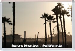 Santa Monica - USA - Jumbo Fridge Magnet Souvenir Gift Present C3