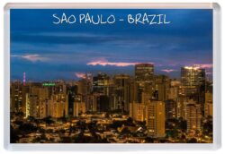 Sao Paulo - Brazil - Jumbo Fridge Magnet Souvenir Gift Present J2