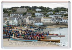 St Mary's - Isles of Scilly - Jumbo Fridge Magnet Souvenir Gift Present Q1