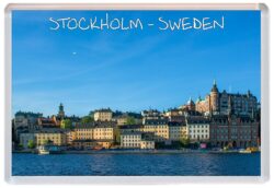 Stockholm - Sweden - Jumbo Fridge Magnet Souvenir Gift J5