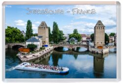 Strasbourg - France - Jumbo Fridge Magnet Souvenir Gift Present Q1