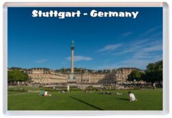 Stuttgart - Germany - Jumbo Fridge Magnet/Magnets Souvenir Gift Present E3