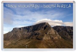 Table Mountain - South Africa - Jumbo Fridge Magnet Souvenir Gift Present J2