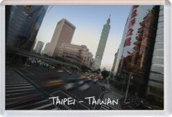 Taipei - Taiwan - Jumbo Fridge Magnet Souvenir Gift Present C1